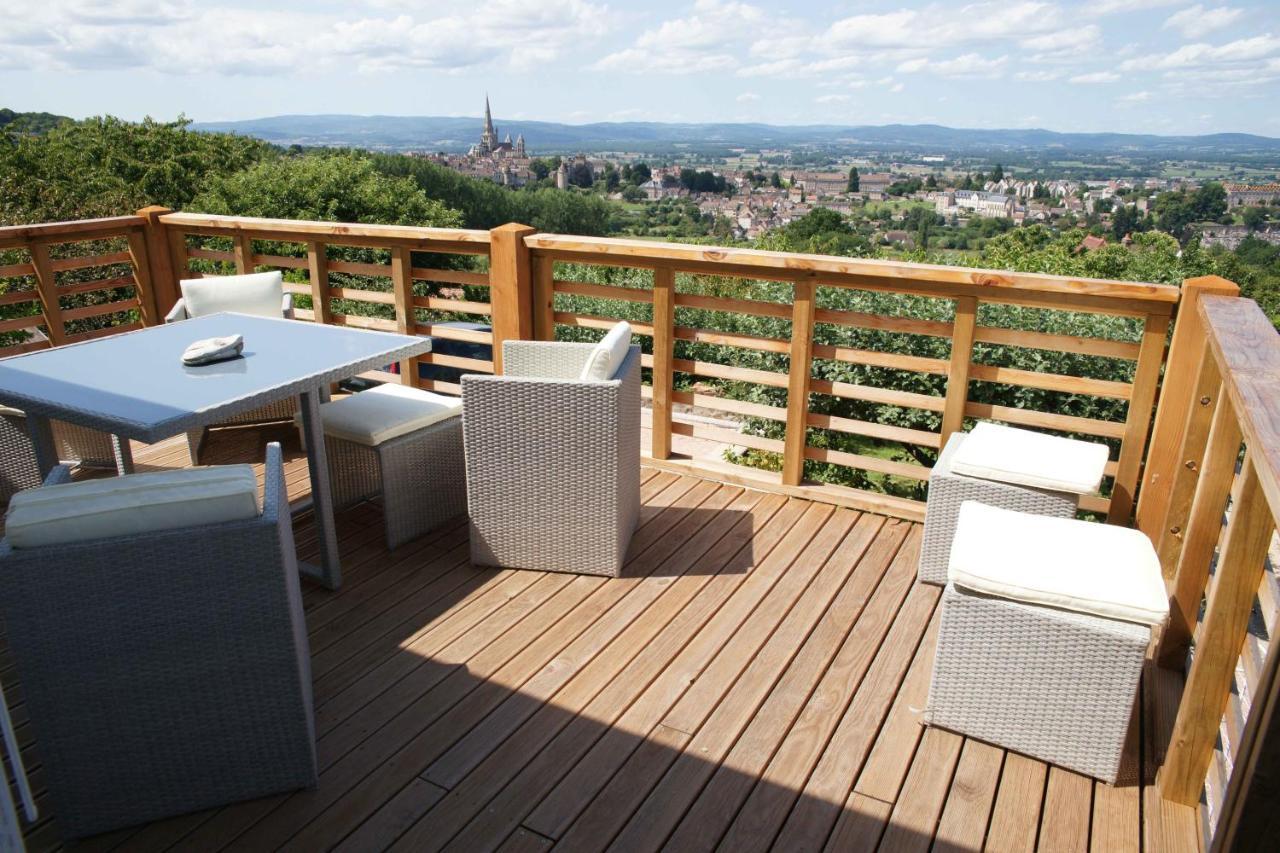 Chambres D'Hotes A Autun Exterior foto